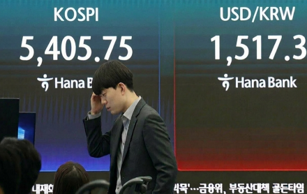 코스피 6%대 급락하며 올해 6번째 매도 사이드카 발동
