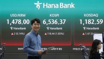 코스피 사상 최고치 6,522선 돌파…반도체 투톱 신고가 경신