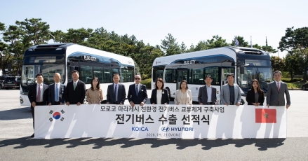 현대차, 모로코 마라케시에 전기버스 일렉시티 15대 공급