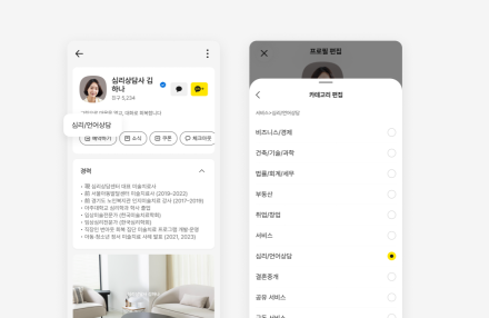 카카오톡 채널, 업종·활동 카테고리 확대…기존 설정은 유지