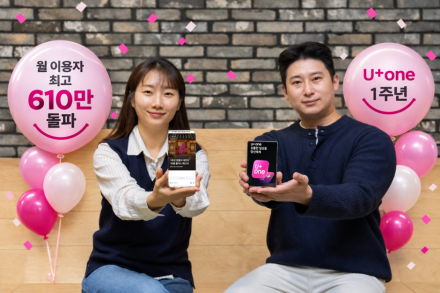 LG유플러스 U+one, 월 이용자 최고 610만 명…요금 납부·로밍을 AI 대화로